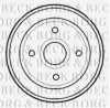 BORG & BECK BBR7115 Brake Drum